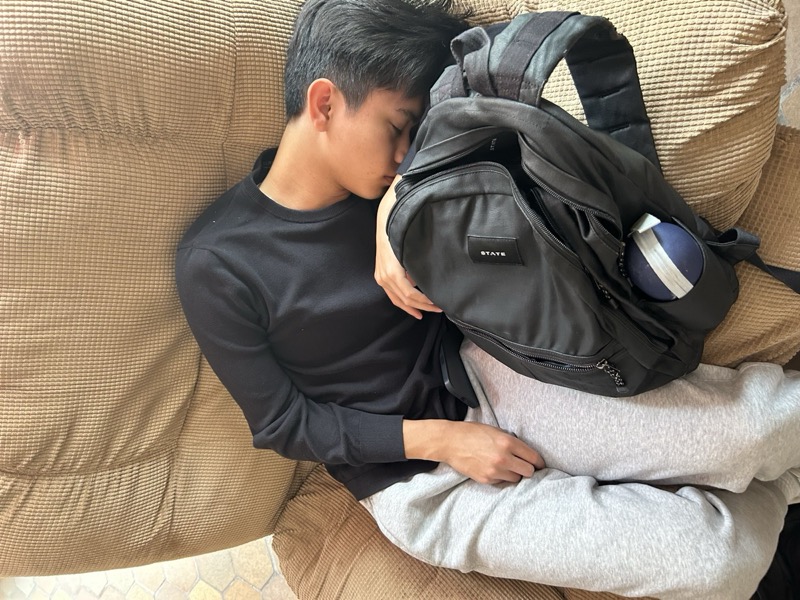 Me sleeping!